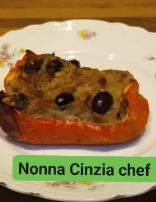 Ricetta Peperone ripieno di @nonnacinziachef