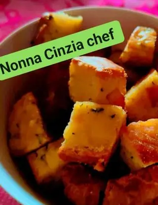 Ricetta Crostini di pane (reciclo) di @nonnacinziachef