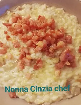 Ricetta Risotto con carciofini e pancetta di @nonnacinziachef