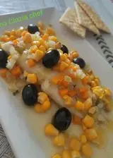 Ricetta Filetto di pesce verdure e mais