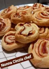Ricetta Girelle prosciutto e formaggio