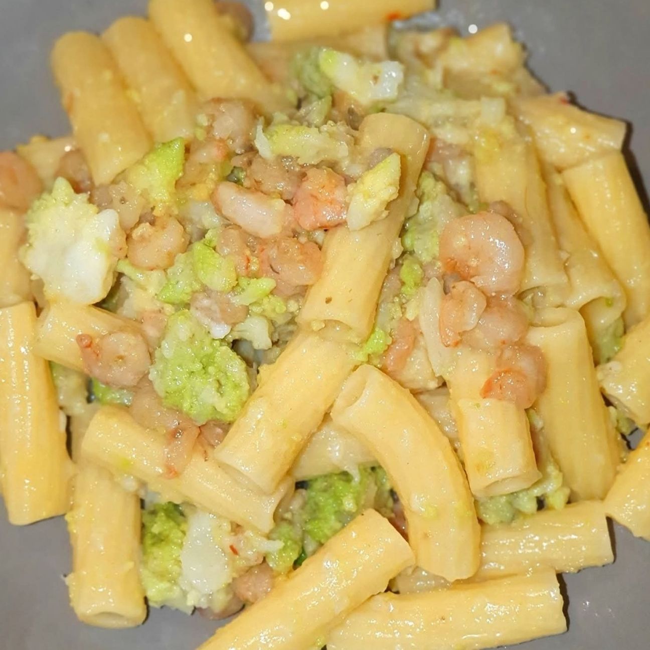 Broccoli e gamberetti