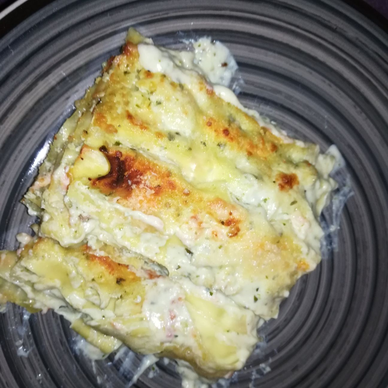 lasagna pesto e salmone