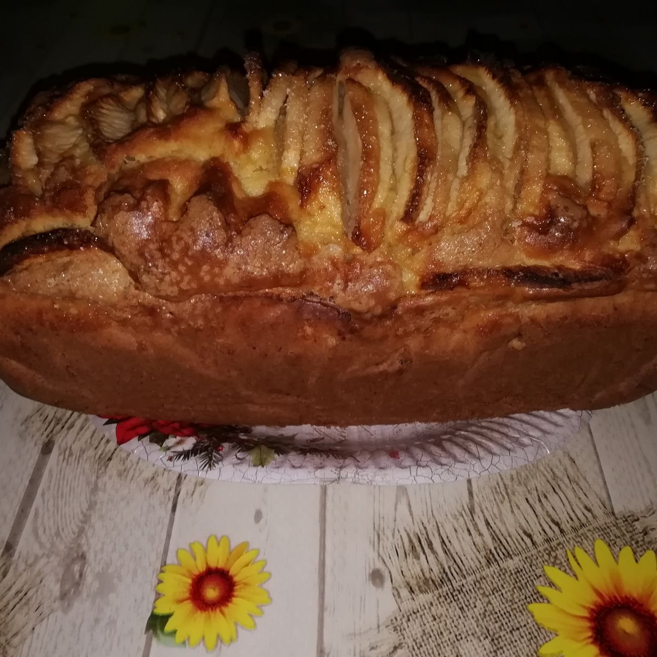 plum cake alle mele