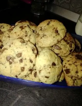 Ricetta Biscotti morbidi al cioccolato croccante di katiacusano3