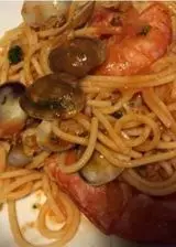 Ricetta Spaghetti con vongole e gamberoni