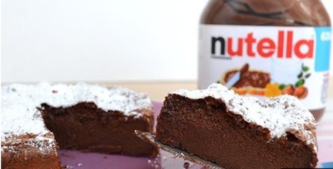 Torta magica alla Nutella