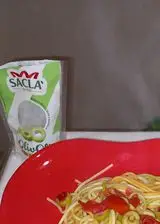 Ricetta Spaghetti olive verdi