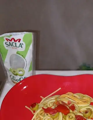 Ricetta Spaghetti olive verdi di daniela606