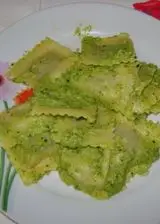 Ricetta ravioli con vellutata di zucchine