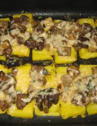 Ricetta Polenta ai funghi di daniela606