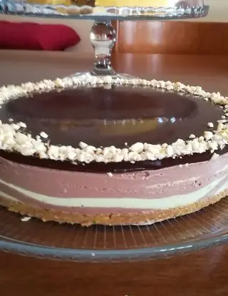 Ricetta Cheesecake pistacchio e gianduia di angela.digiorno1974