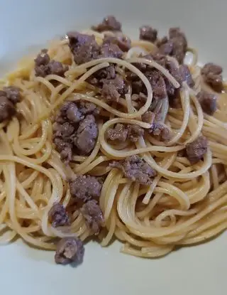 Ricetta Vermicelli burro, salsiccia e vino rosso di recchan