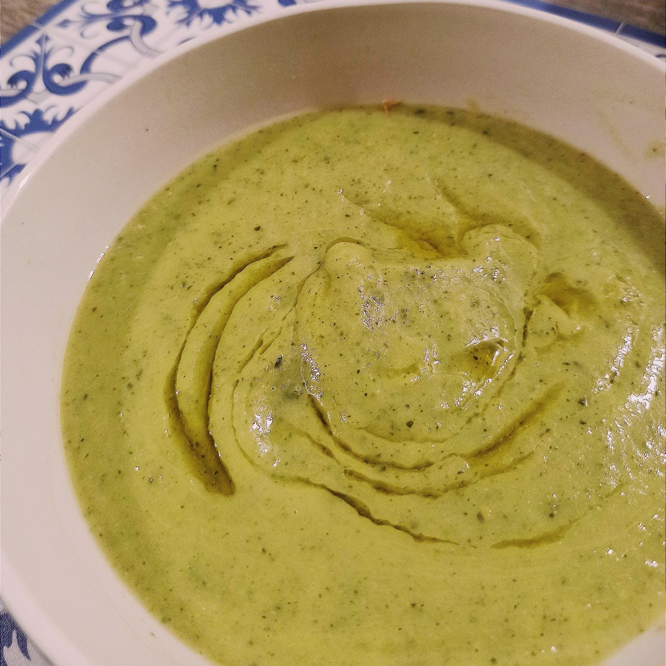 Vellutata di zucchine e patate