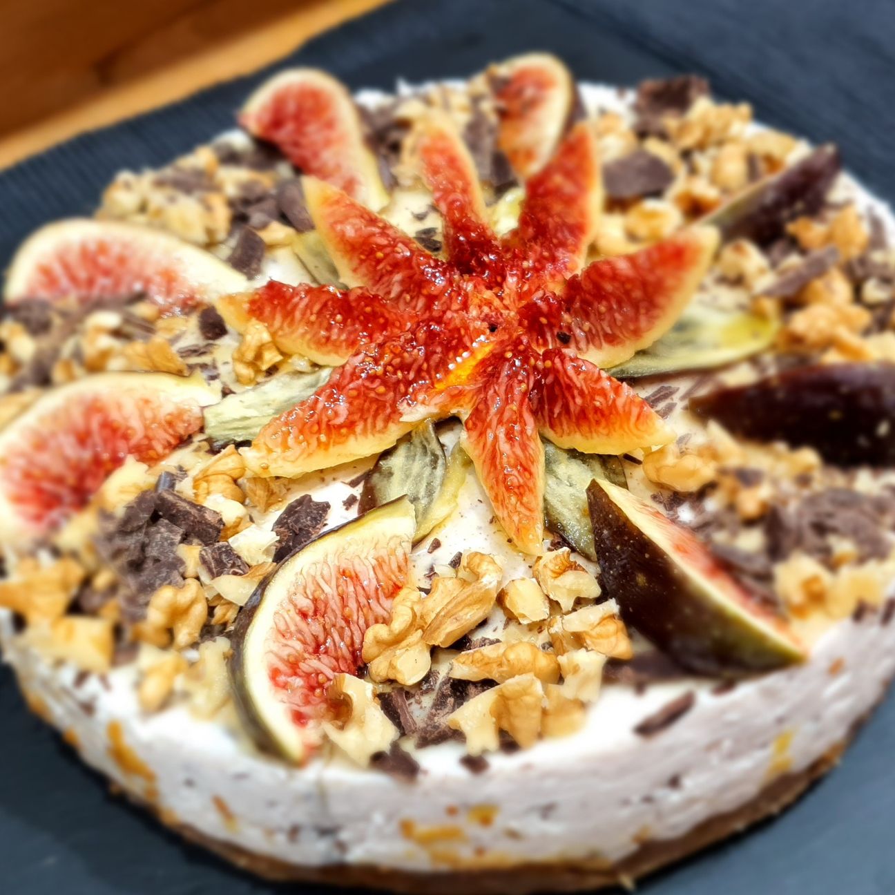 Cheesecake Fichi Noci e Miele