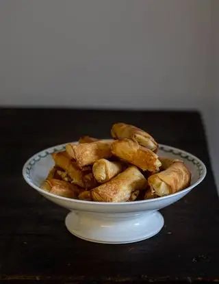 Ricetta Involtini di pasta fillo taleggio e zucca di Lacipollainnamorata