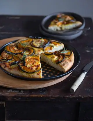 Ricetta Focaccia con zucca e stracchino di Lacipollainnamorata