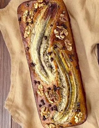 Ricetta Banana bread con farina d’orzo e noci di taniago74