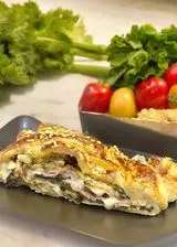 Ricetta Strudel con hummus e verdure grigliate