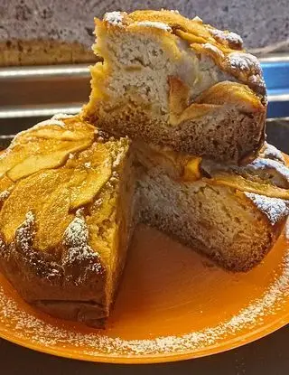 Ricetta TORTA DI MELE E MANDORLE SENZA UOVA di lacucinadiLiu