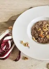 Ricetta Risotto con pesto di radicchio e gorgonzola