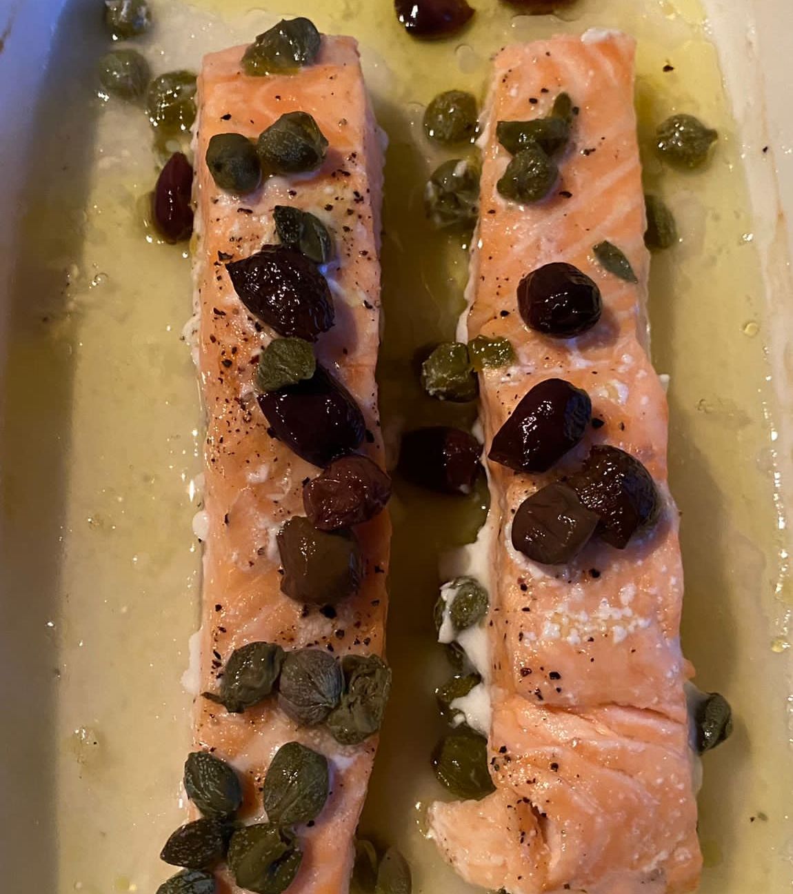 Salmone al forno