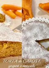 Ricetta TORTA DI CAROTE CON YOGURT E NOCCIOLE