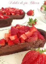 Ricetta CROSTATA AL CIOCCOLATO E FRAGOLE