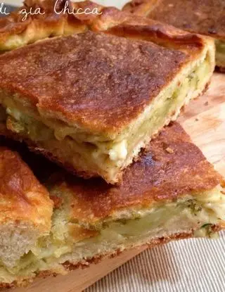 Ricetta FOCACCIA CON PESTO,STRACCHINO E PATATE di fedechicca75