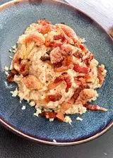 Ricetta Risotto ai fichi neri e scamorza affumicata