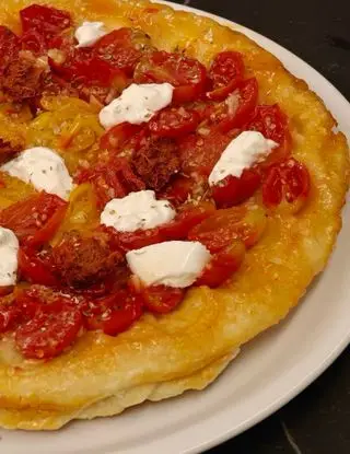 Ricetta Tarte Tatin di pomodori datterini, burrata e nduja di ipasticcidililyeteo
