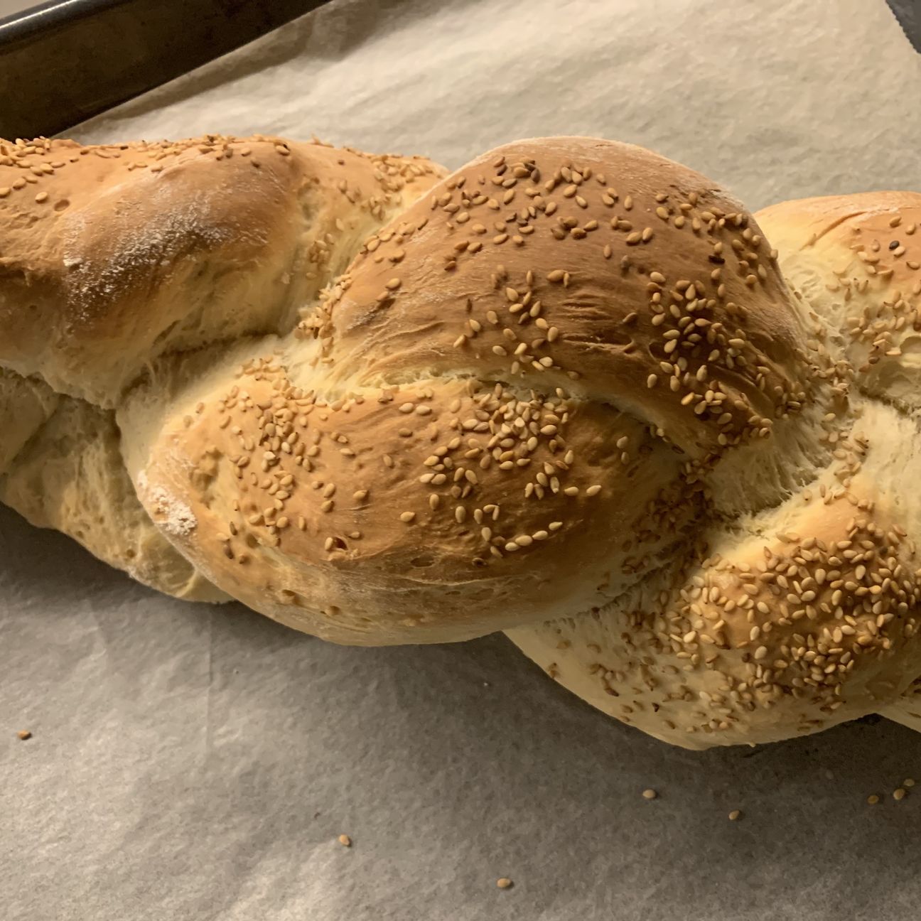 Treccia di pane
