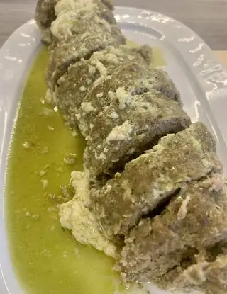 Ricetta Polpettone aromatizzato al pesto di rucola di Ricettedalsaporesemplice