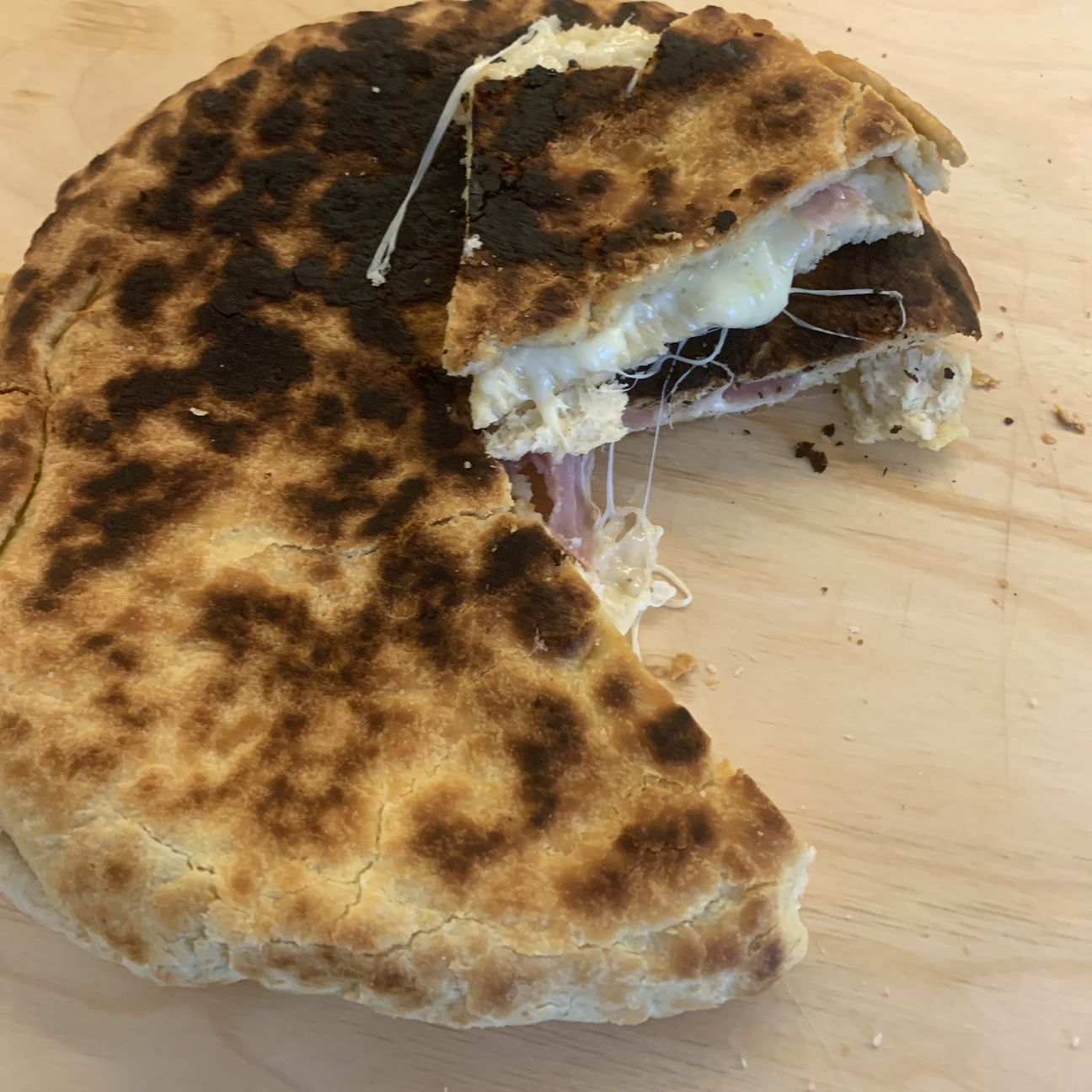 Focaccia ripiena veloce