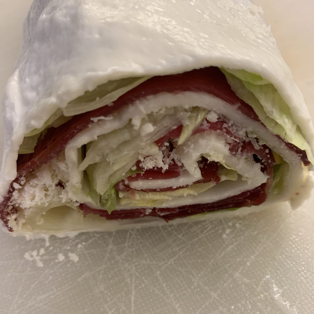 Rotolo di mozzarella