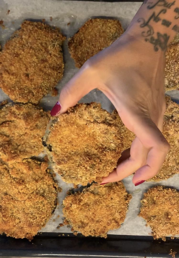 Melanzane croccanti al forno