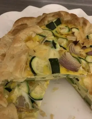 Ricetta Torta salata zucchine e cipolla di Ricettedalsaporesemplice