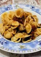 Ricetta Orecchiette con melanzane e pomodori secchi