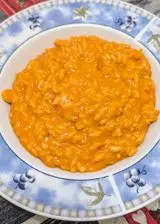 Ricetta Risotto alla crema di peperoni rossi
