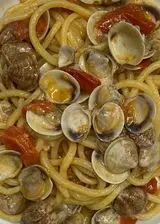 Ricetta Spaghetti Vongole e Pomodorini Freschi