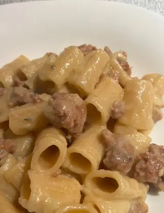 Ricetta Rigatoni crema di patate e salsiccia di giusi778