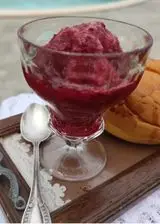 Ricetta Granita siciliana ai Lamponi senza gelatiera.