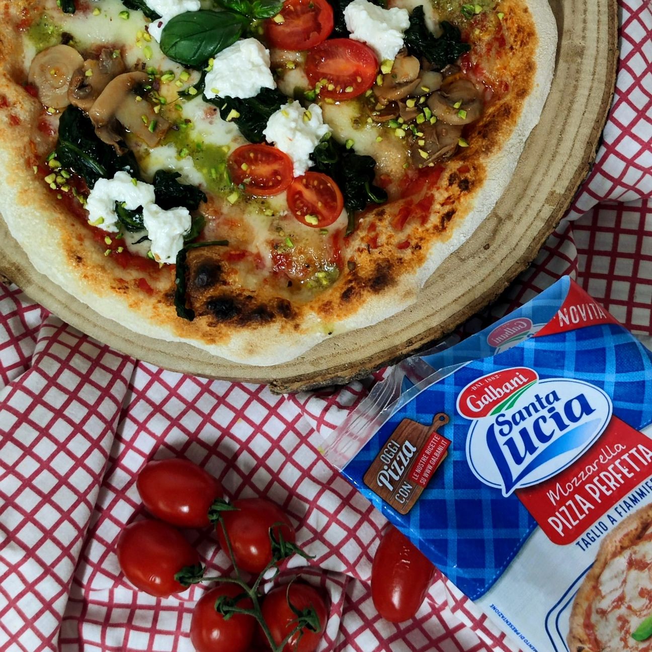 Pizza tricolore