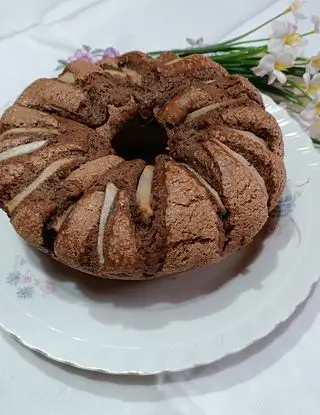 Ricetta Ciambella ricotta cacao e pere di nunziamarzocco