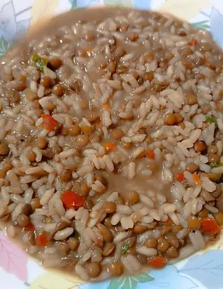 Ricetta Riso e lenticchie. di nunziamarzocco