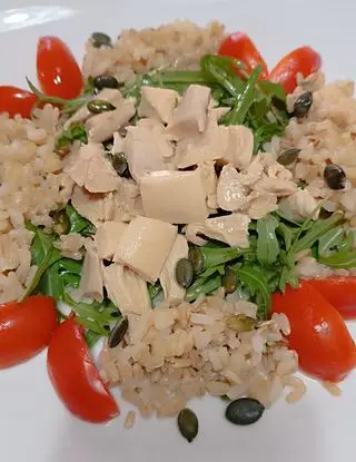 Ricetta Insalata di riso ai cereali con pollo di nunziamarzocco