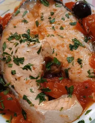 Ricetta Salmone alla mediterranea di nunziamarzocco