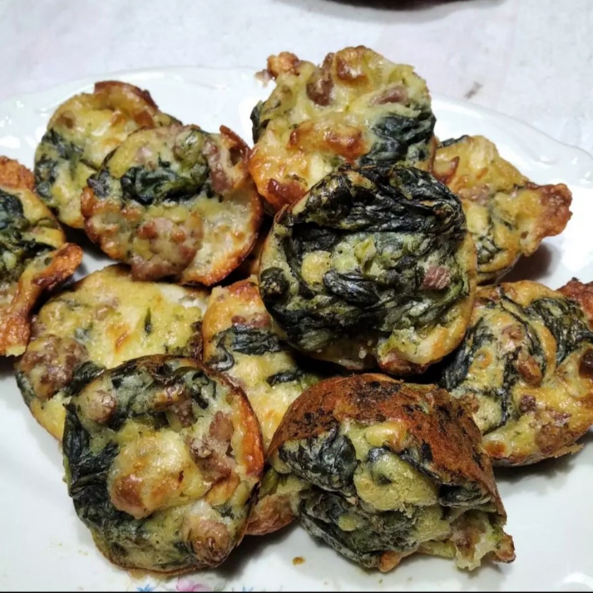 Muffin salsiccia friarielli e scamorza.