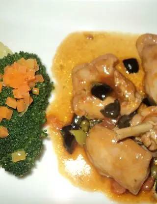 Ricetta Spezzatino con funghi e broccoli di goses9