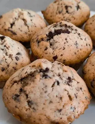 Ricetta Muffin alla panna e cioccolato di francesca0496